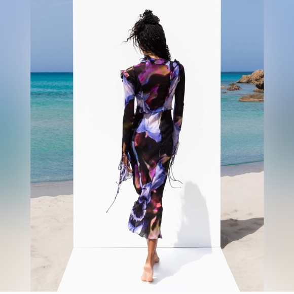 Rat & Boa Gialina Sheer Cardigan xxs - Picture 2 of 8